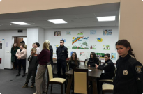 Курсанти навчально-наукового експертно-криміналістичного інституту НАВС відвідали Центр «НАШІ ДІТИ» Фото