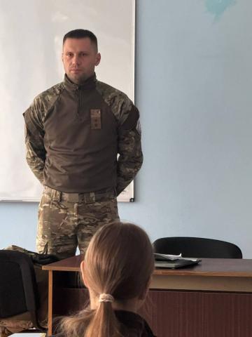 Герої серед нас: зустріч із захисником зі штурмового полку «Сафарі»