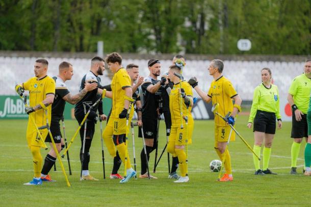 Заступник начальника курсу ННЕКІ НАВС Дмитро Верескун відзначився в чемпіонаті України з ампфутболу