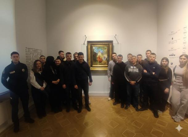 Курсанти-криміналісти відвідали Національний музей Кобзаря