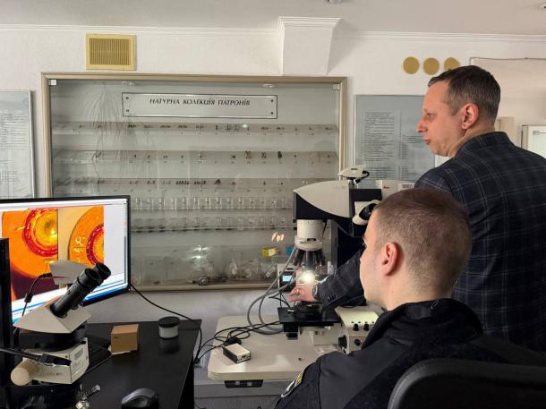 Здобувачі академії відвідали центральний офіс Експертної служби МВС України