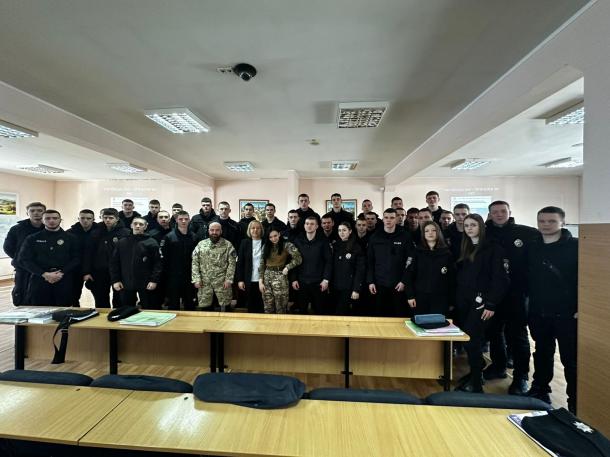 Курсанти ННЕКІ зустрілися із представниками Грузинського національного легіону