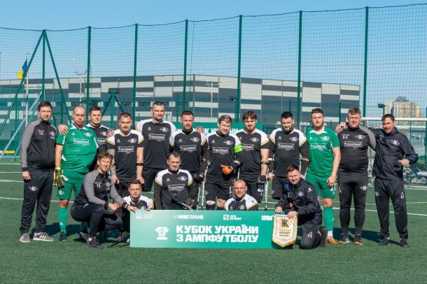 Представник НАВС переміг у Кубку України з ампфутболу