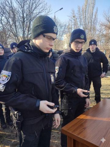 Відпрацювання тактики дій: курсанти НАВС тренувалися зі страйкбольним обладнанням