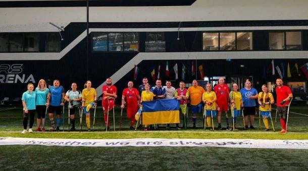Представник НАВС взяв участь у міжнародних зборах з ампфутболу в Польщі