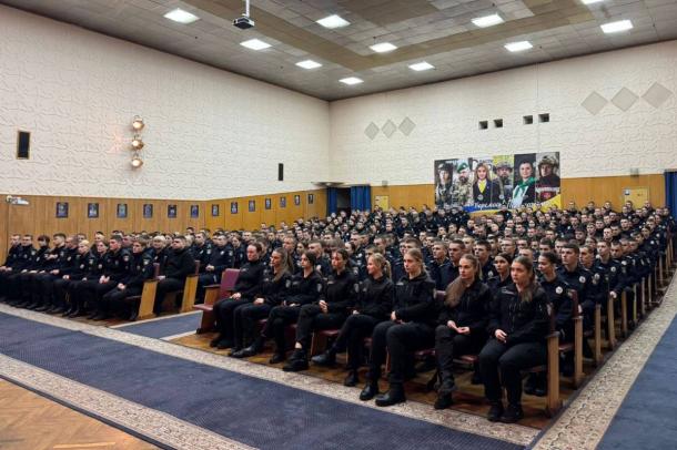 Зустріч ректора НАВС з майбутніми інспекторами-криміналістами та судовими експертами: акцент на практиці й технологіях