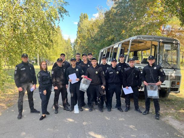 Практичні заняття з курсантами випускного курсу